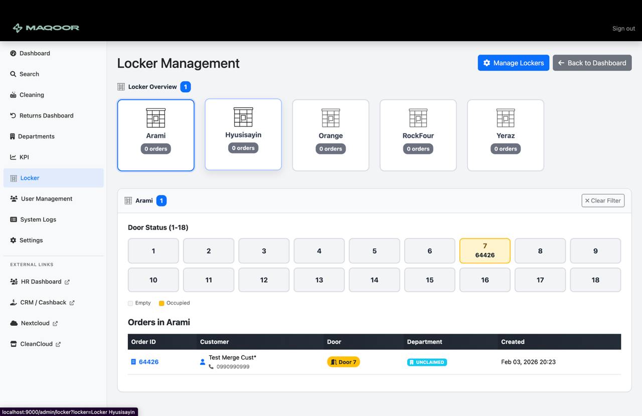 GTS — smart locker management
